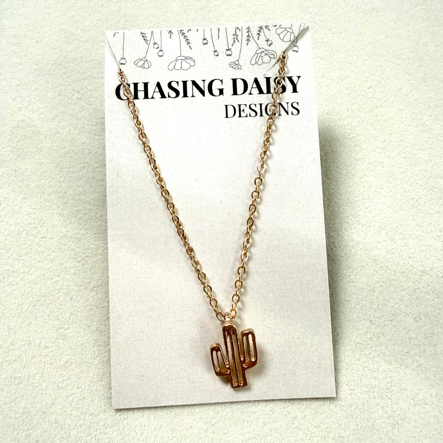 Cactus Necklace