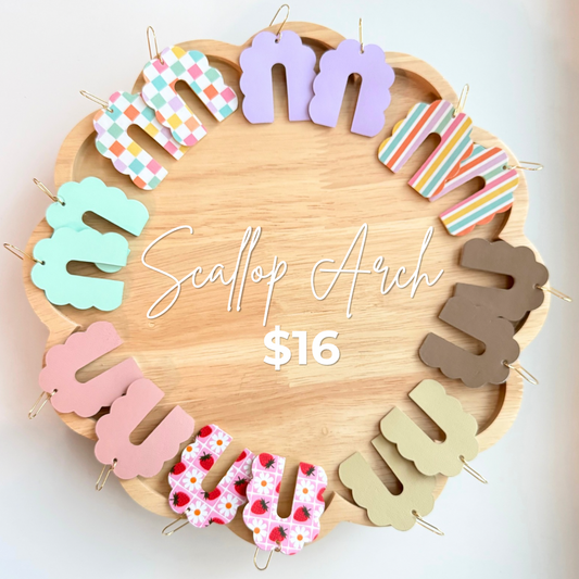 Scallop Arch Earrings – Patterns